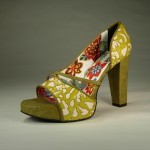 Green hemp shoes