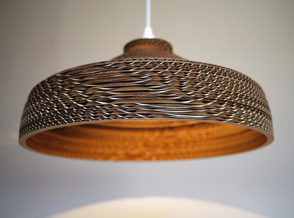 lamp van karton