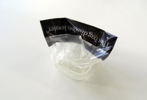 Oplosbaar plastic