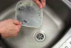 Opgelost plastic