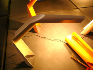 Papieren lamp nieuwe stijl