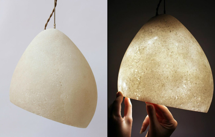 Lamp van zout